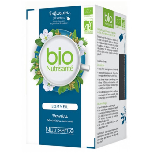 NUTRISANTE Infusion bio sommeil 20 sachets - 20 sachets-20066