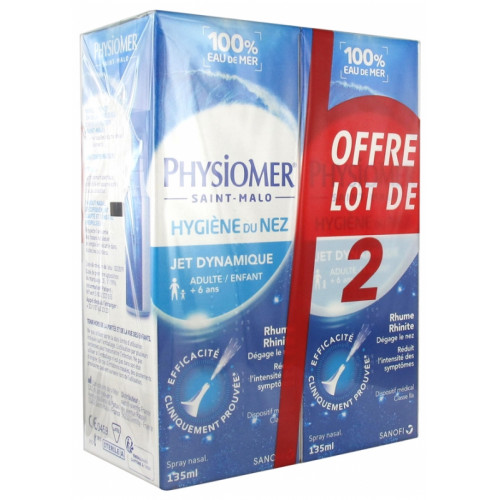 PHYSIOMER Solution nasale Jet dynamique Adultes & Enfants-20070 PHYSIOMER Solution nasale Jet dynamique Adultes & Enfants-20070