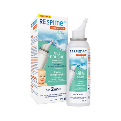 Laboratoire de la Mer Laboratoire de la Mer Respimer Décongestion Bébé Nez Bouché 125 ml-20077 Laboratoire de la Mer Laboratoire de la Mer Respimer Décongestion Bébé Nez Bouché 125 ml-20077