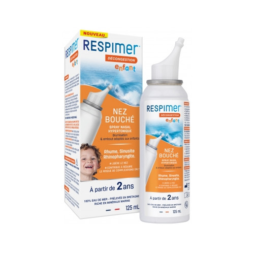 Laboratoire de la Mer Respimer Décongestion Enfant Nez Bouché 125 ml-20078 Laboratoire de la Mer Respimer Décongestion Enfant Nez Bouché 125 ml-20078