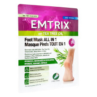 Emtrix masque pieds tout en un x 1 paire-20082