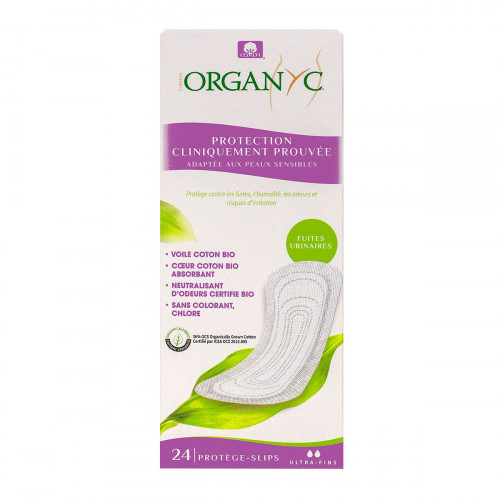 Organyc incontinence légère 24 protège-slips-20094 Organyc incontinence légère 24 protège-slips-20094