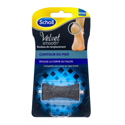 SCHOLL Velvet Smooth rouleau de remplacement X1 contour de pied-20159