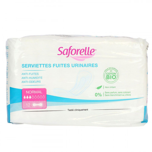 SAFORELLE 20 serviettes Normal fuites urinaires-20169