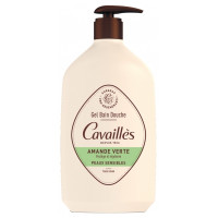 ROGE CAVAILLES Gel bain douche peau sensible amande verte 1L-20182