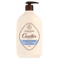 ROGE CAVAILLES Gel bain douche peau sensible fleur de coton 1L-20183