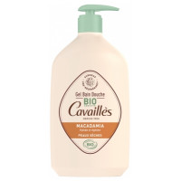 ROGE CAVAILLES Gel Bain Douche Peaux Sèches Macadamia Bio 1 L-20187