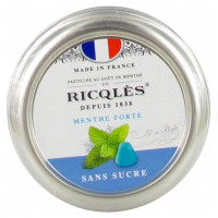 RICQLES Pastilles à la Menthe Forte Sans Sucre 45 g-20191