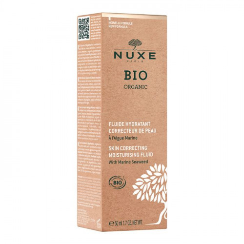 NUXE Bio Organic fluide hydratant correcteur peau 50ml-20221 NUXE Bio Organic fluide hydratant correcteur peau 50ml-20221