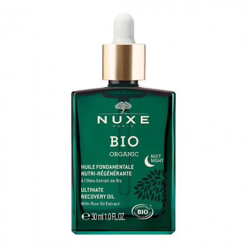 NUXE Bio Organic huile nuit fondamentale nutri-régénérante 30ml-20222