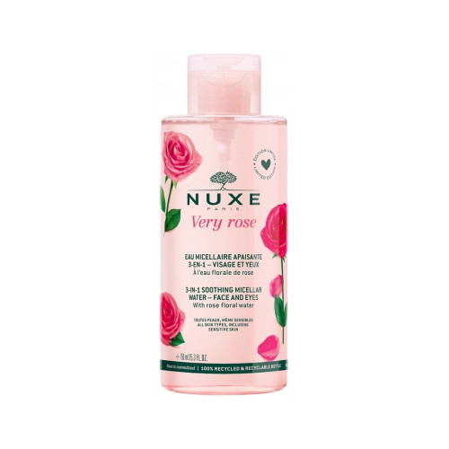 NUXE Very rose Eau Micellaire Apaisante 3en1 Édition Limitée 750 ml-20232