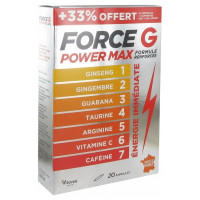 NUTRISANTE Force G Power Max formule renforcée 20 ampoules-20234