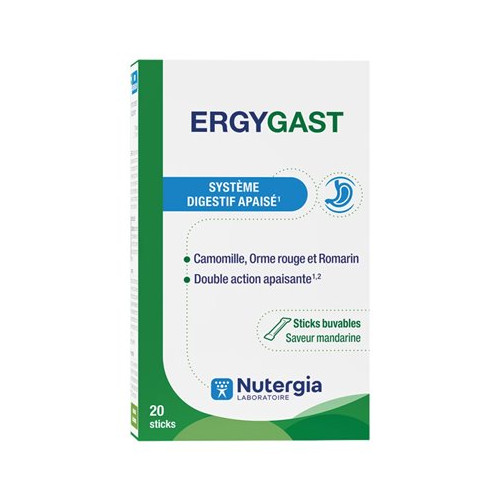 NUTERGIA Nutergia Ergygast Système Digestif 20 Sticks-20246