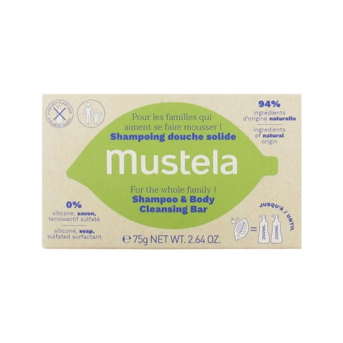 MUSTELA Shampoing Douche Solide 75 g-20248 MUSTELA Shampoing Douche Solide 75 g-20248