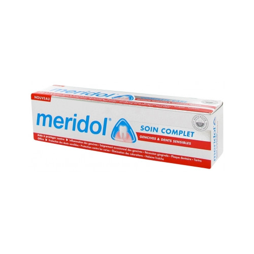 MERIDOL Dentifrice Soin Complet Gencives & Dents Sensibles 75 ml-20251 MERIDOL Dentifrice Soin Complet Gencives & Dents Sensibles 75 ml-20251