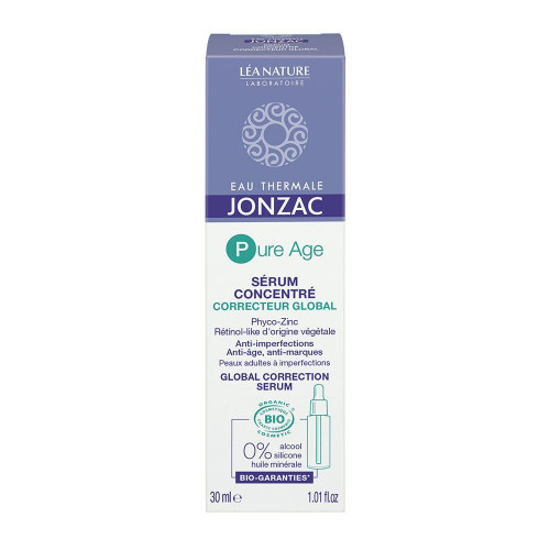 JONZAC Pure Age Sérum Concentré Correcteur Global 30 ml-20276 JONZAC Pure Age Sérum Concentré Correcteur Global 30 ml-20276