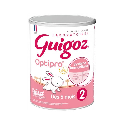GUIGOZ Optipro 2 Lait 2ème Âge Dès 6 Mois 780 g-20280