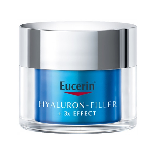 EUCERIN Hyaluron-Filler + 3x Effect Gel-Crème Soin de Nuit Booster d'Hydratation 50 ml-20296