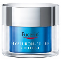 EUCERIN Hyaluron-Filler + 3x Effect Gel-Crème Soin de Nuit Booster d'Hydratation 50 ml-20296