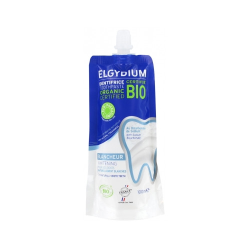 ELGYDIUM Dentifrice Blancheur Bio Éco-Packaging 100 ml-20301 ELGYDIUM Dentifrice Blancheur Bio Éco-Packaging 100 ml-20301