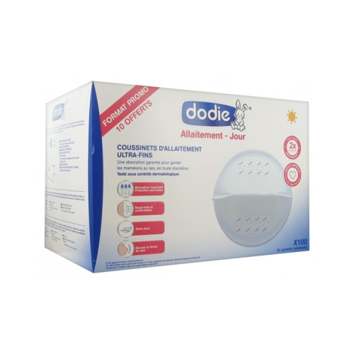 Dodie Coussinets Allaitement Ultra-Fins 100pcs - Confort et Absorption -  Pharma360