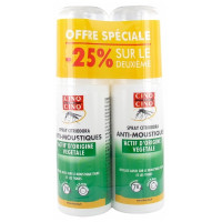 CINQ SUR CINQ Spray Citriodora Anti-Moustiques Lot de 2 x 100 ml-20320