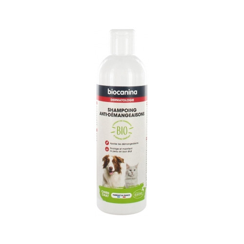 BIOCANINA Shampoing Anti-Démangeaisons Chien et Chat Bio 240 ml-20322