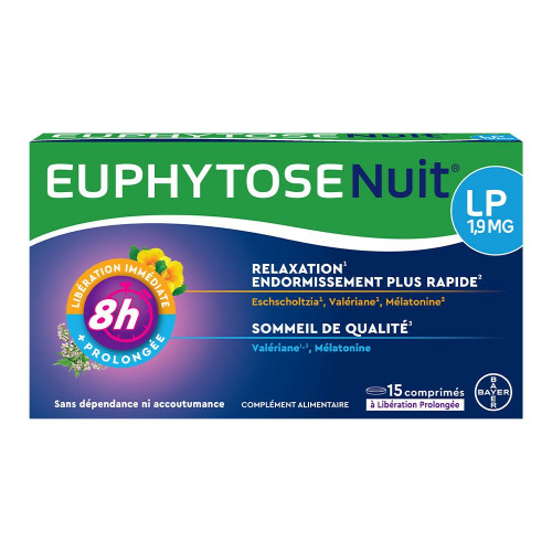 BAYER Euphytosenuit LP 1.9mg 15 comprimés-20323