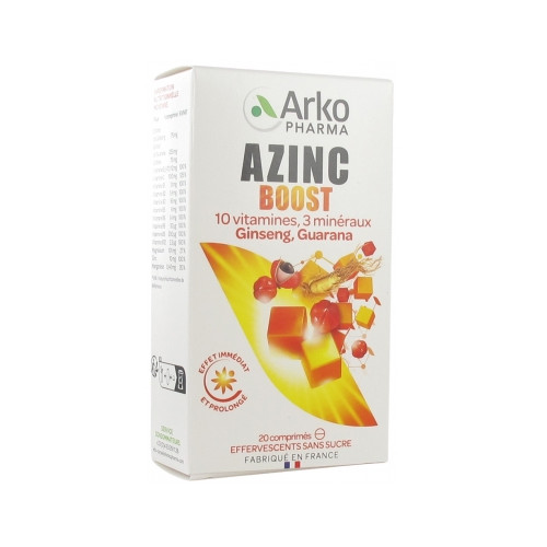 ARKOPHARMA Azinc Boost 20 Comprimés Effervescents-20329
