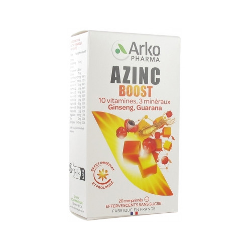 ARKOPHARMA Azinc Boost 20 Comprimés Effervescents-20329 ARKOPHARMA Azinc Boost 20 Comprimés Effervescents-20329