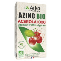 ARKOPHARMA Azinc Acérola 1000 Bio 30 Comprimés à Croquer-20332