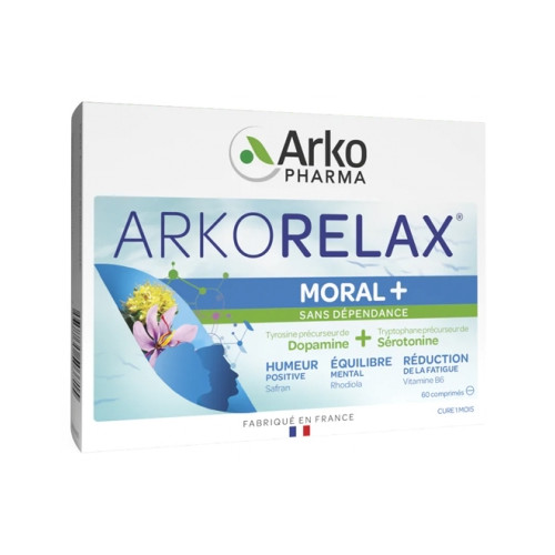 ARKOPHARMA Arkopharma Arkorelax Moral+ 60 Comprimés-20342