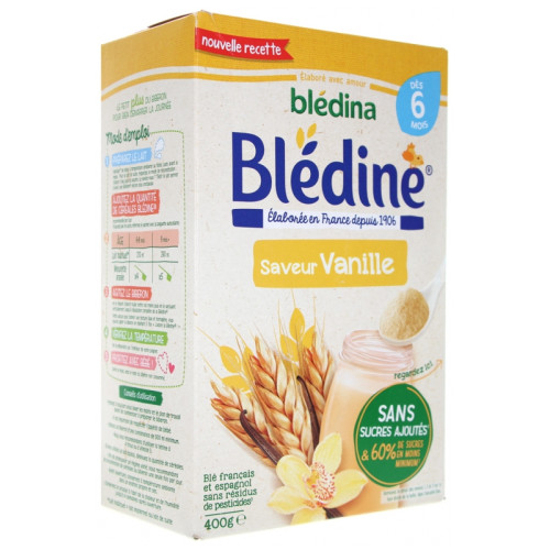 BLEDINA Blédidej vanille et miel 8x25cl dès 6 mois prix choc pas cher 