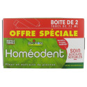 BOIRON Homéodent soin gencives sensibles goût chlorophylle Boiron - 2 x 75 ml-20556