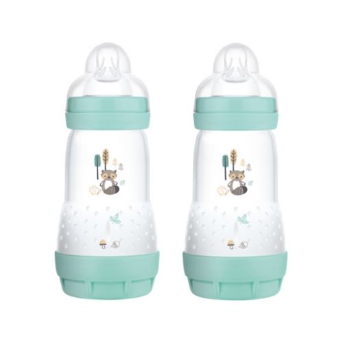 MAM Easy Start Anti-Colique 2x260ml - Apaise Bébé, Transition Sein