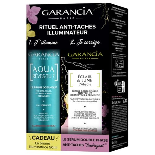 GARANCIA Éclair de Lune l'Absolu Double-Sérum Anti-Taches Correcteur et Préventif 30 ml + Aqua Rêves-Tu La Brume 50 ml Offerte-2