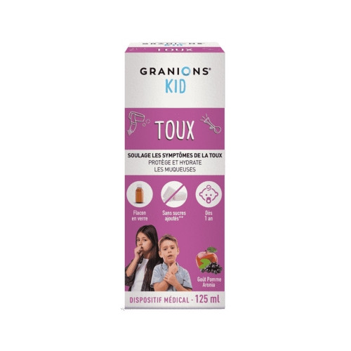 GRANIONS Kid Toux Sirop 125 ml-20658 GRANIONS Kid Toux Sirop 125 ml-20658