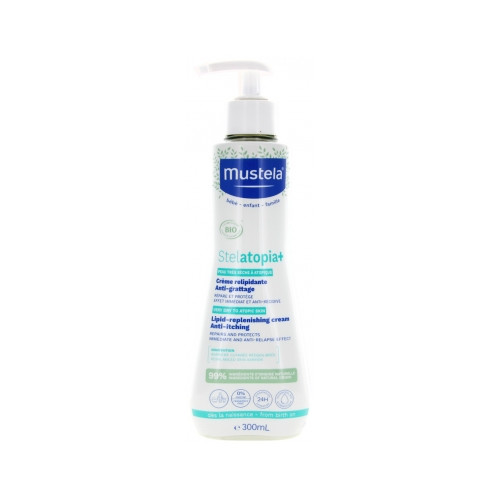 MUSTELA Stelatopia+ Crème Relipidante Anti-Grattage Bio 300 ml-20696