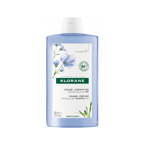 KLORANE Volume - Cheveux Fins Shampoing au Lin Bio 400 ml-20698 KLORANE Volume - Cheveux Fins Shampoing au Lin Bio 400 ml-20698