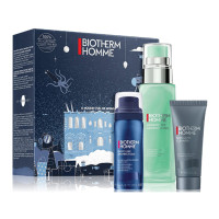 BIOTHERM HOMME Coffret homme visage - aquapower advanced gel, 75ml + mousse de rasage, 50ml + gel nettoyant, 50ml-20708