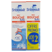 STERIMAR Nez Bouché Bébé Lot de 2 x 100 ml-20753