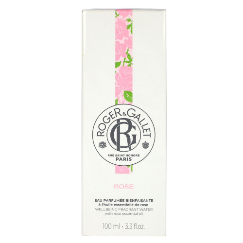 ROGER & GALLET Rose eau parfumée bienfaisante 100ml-20758 ROGER & GALLET Rose eau parfumée bienfaisante 100ml-20758