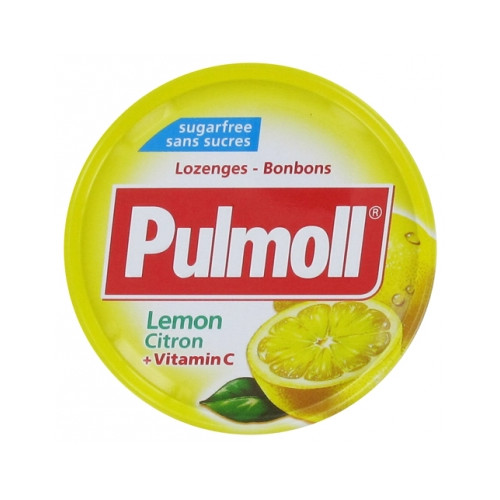 PULMOLL Citron Sans Sucres 45 g-20761