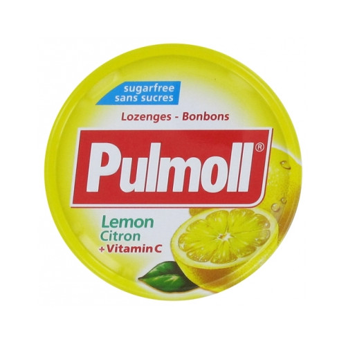 PULMOLL Citron Sans Sucres 45 g-20761 PULMOLL Citron Sans Sucres 45 g-20761