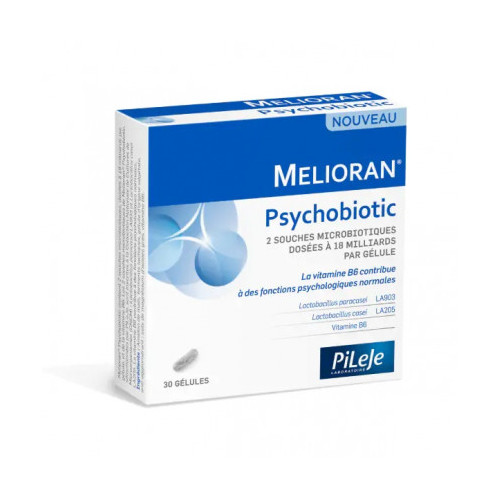 PILEJE Melioran Psychobiotic - 30 gélules-20764 PILEJE Melioran Psychobiotic - 30 gélules-20764
