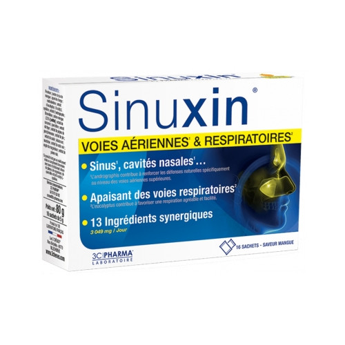 LES 3 CHENES Sinuxin 16 Sachets-20778 LES 3 CHENES Sinuxin 16 Sachets-20778