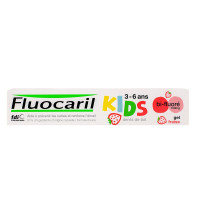 FLUOCARIL Kids 3-6 ans gel dentifrice bi-fluoré fraise 50ml-20784