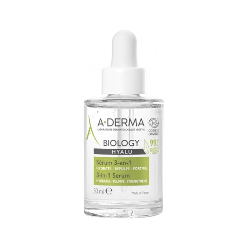 ADERMA Biology Hyalu Sérum 3en1 Bio 30 ml-20794 ADERMA Biology Hyalu Sérum 3en1 Bio 30 ml-20794