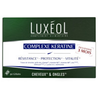 LUXEOL Complexe Kératine Cheveux et Ongles 90 Gélules-20796