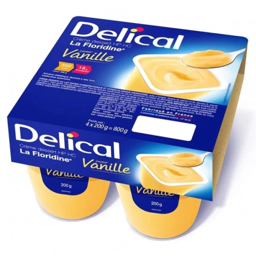 DELICAL Crème Dessert HP HC La Floridine vanille-20897 DELICAL Crème Dessert HP HC La Floridine vanille-20897